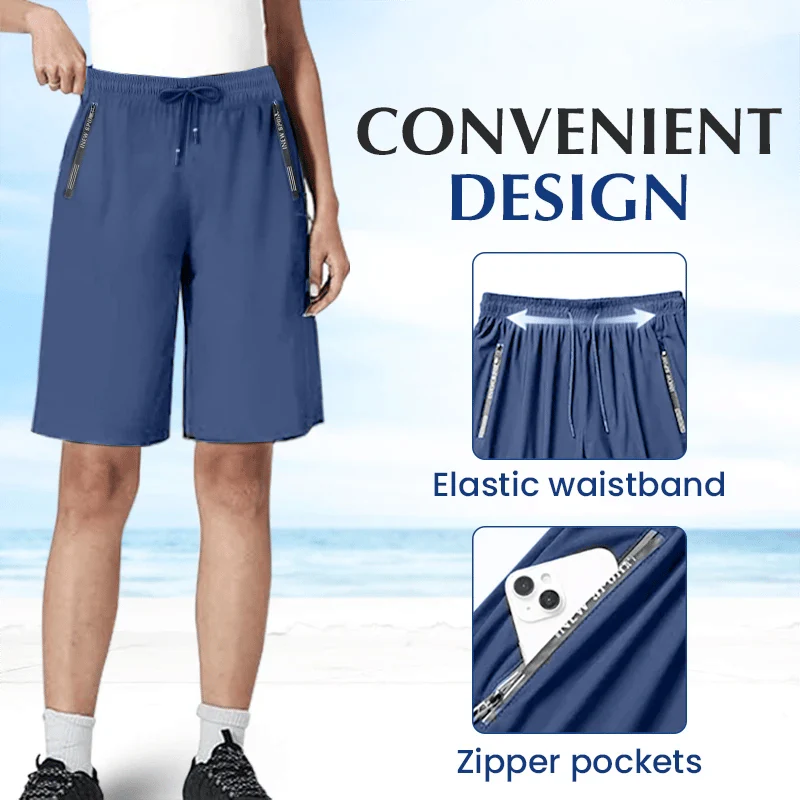 🏆Flash Sale⚡ 50K+ SOLD! Almost Gone-💥🔥Ice Silk Quick Drying Stretch Shorts,Best Gifts - Image 4