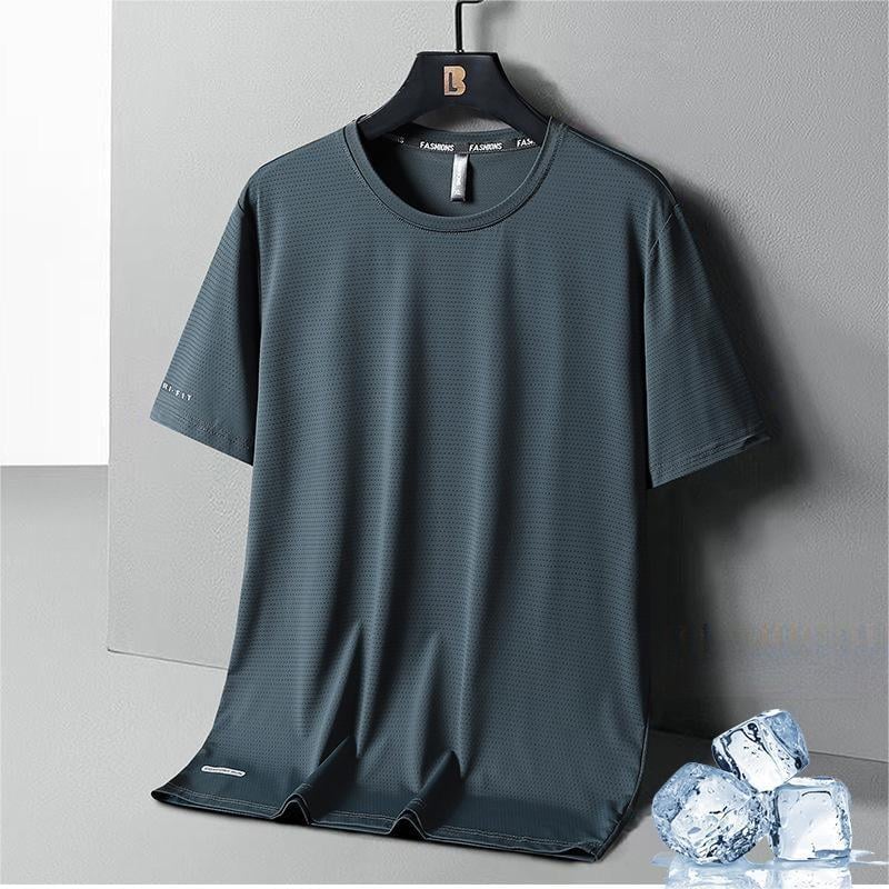 🔥SUMMER HOT SALE - 49% OFF🔥Ice Silk Round Neck T-Shirt - Image 6
