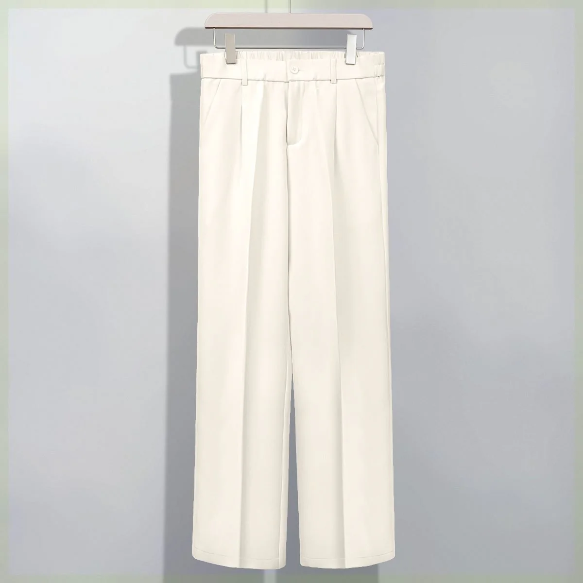 Ice Silk Straight Leg Pants - Image 5