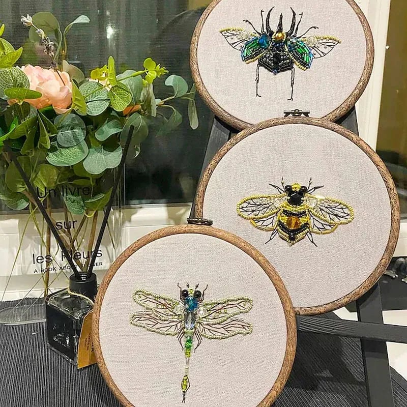 Insect Bead Embroidery Kit - Image 7