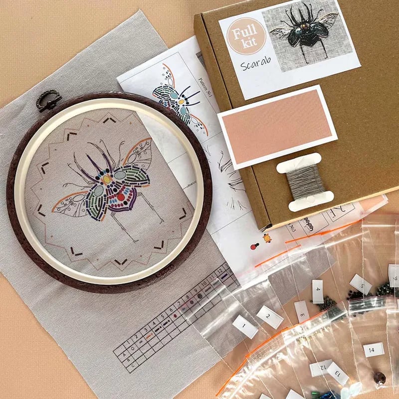 Insect Bead Embroidery Kit - Image 8