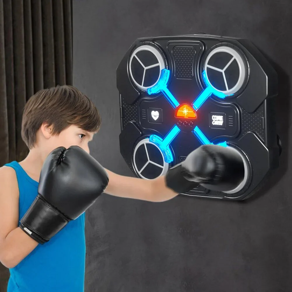 Intelligent Music Boxing Trainer Electronic Boxing Practice Wall Target Boxing Machine Home Wall Hanging Sanda Sandbag for Kids - Image 2