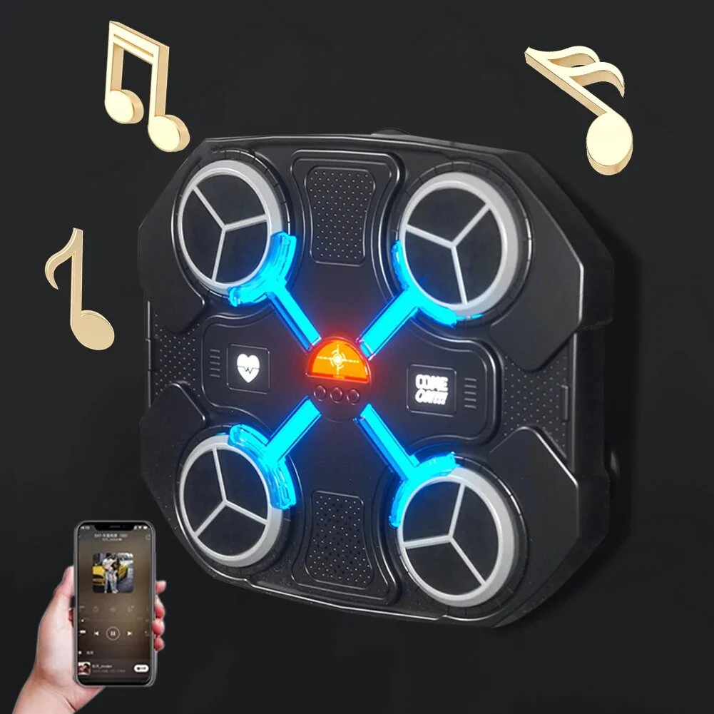 Intelligent Music Boxing Trainer Electronic Boxing Practice Wall Target Boxing Machine Home Wall Hanging Sanda Sandbag for Kids - Image 9