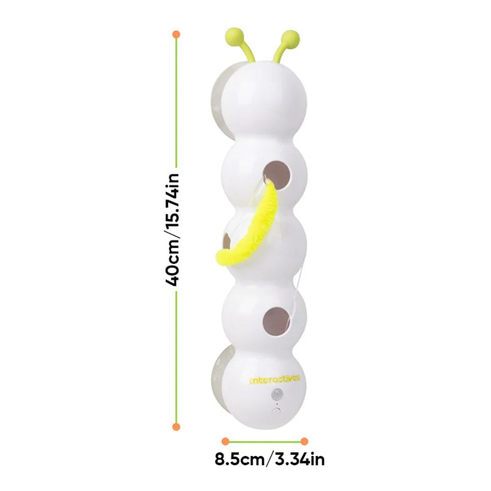 Interactive Electric Caterpillar Cat Toy - Image 12