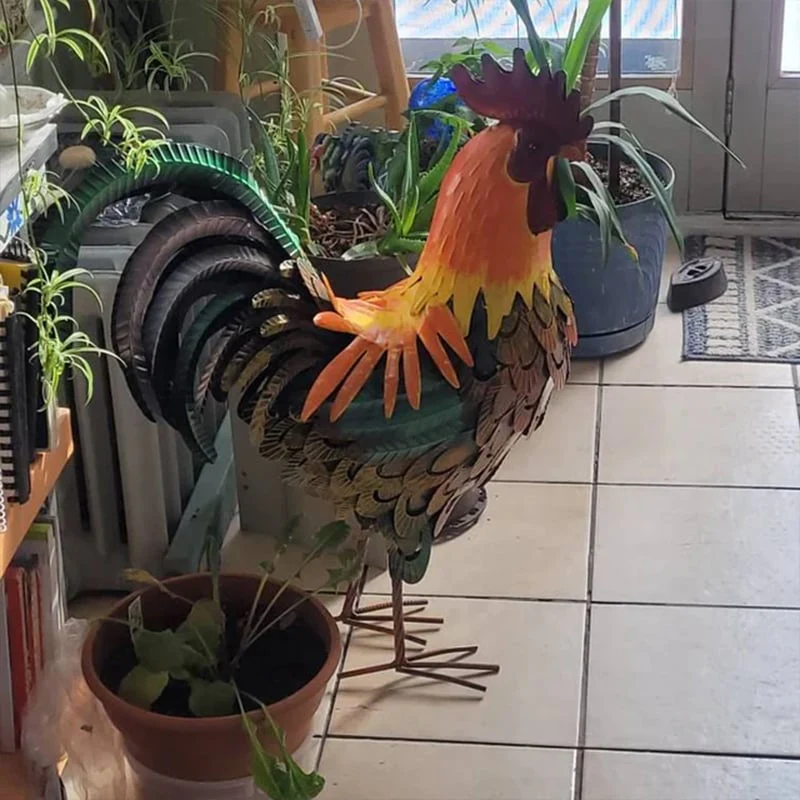 Iron Rooster-Amazing Detail And Beautiful Colours - Image 9