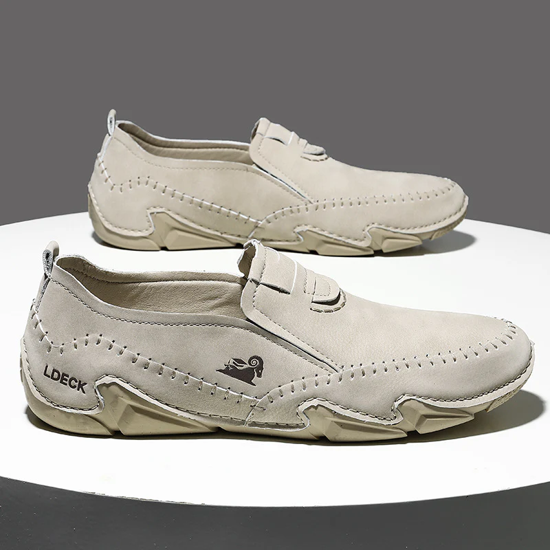 43% OFF丨Italian Hand Stitched Boots Plus Size Men's Shoes Low Top Men's Casual Shoes - Image 2