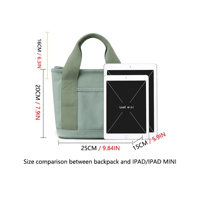 [Japanese handmade]Large capacity multi-pocket handbag - Image 7