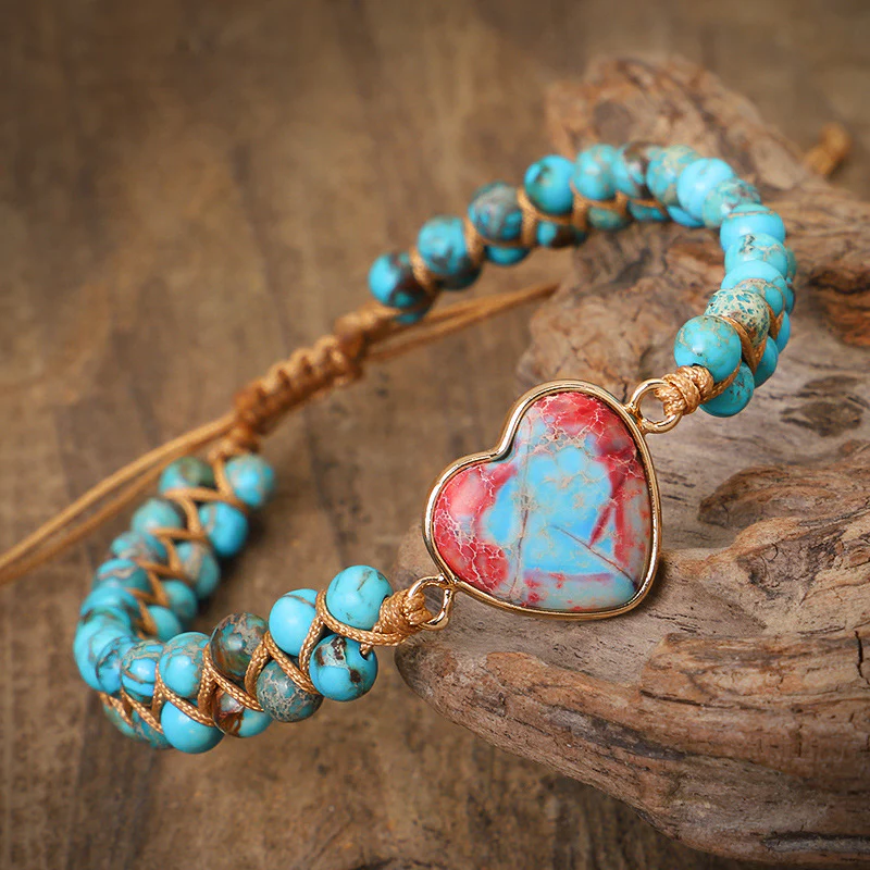 Passionate Heart Jasper Bracelet🎁The best gift for loved ones💕