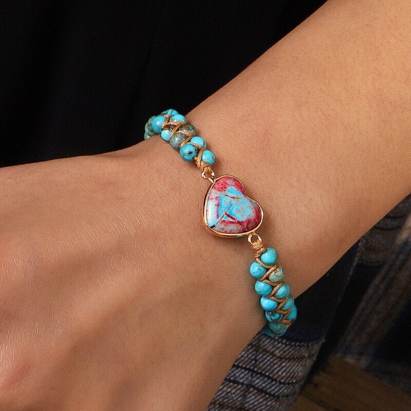 Passionate Heart Jasper Bracelet🎁The best gift for loved ones💕 - Image 11