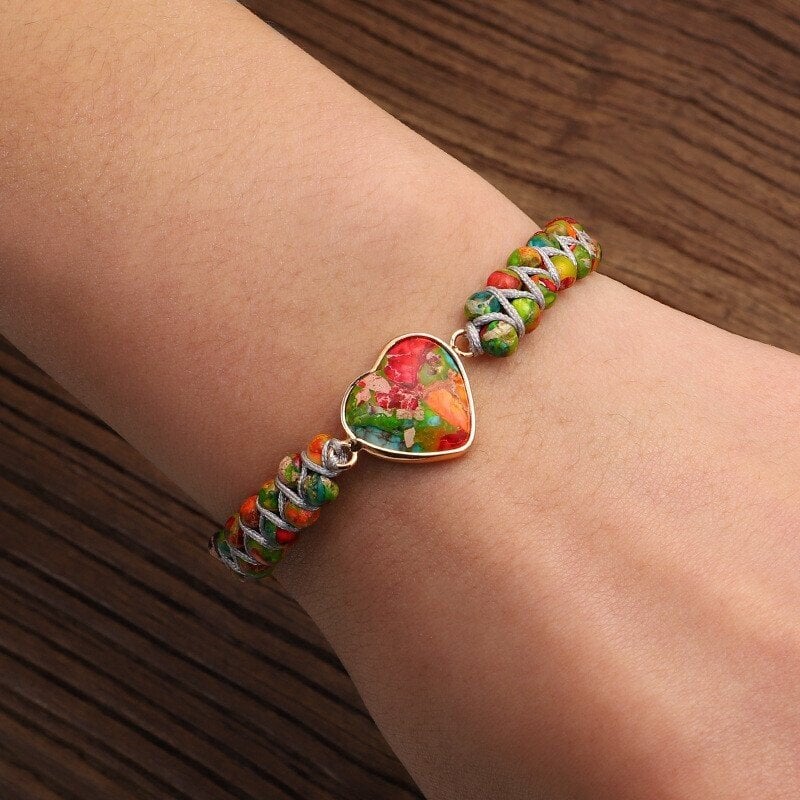 Passionate Heart Jasper Bracelet🎁The best gift for loved ones💕 - Image 20