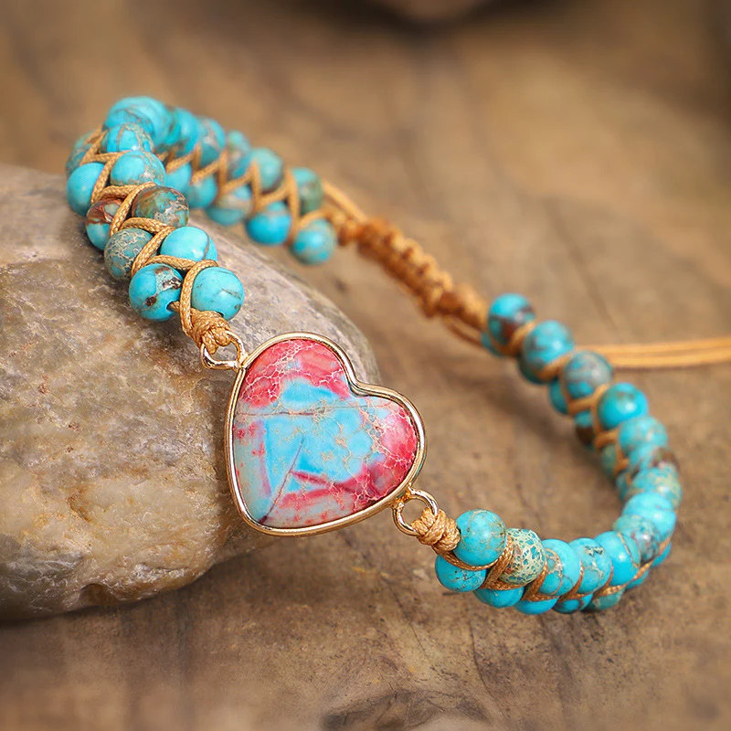 Passionate Heart Jasper Bracelet🎁The best gift for loved ones💕 - Image 5
