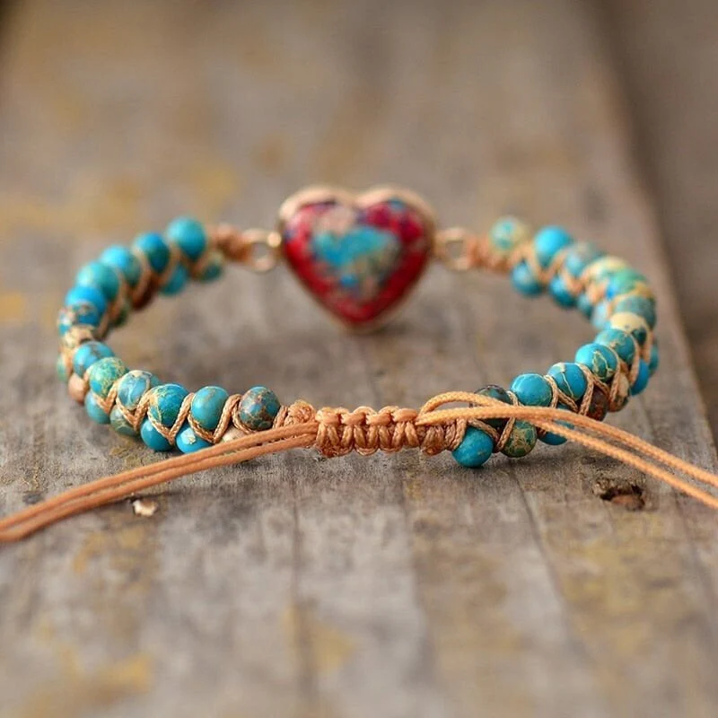 Passionate Heart Jasper Bracelet🎁The best gift for loved ones💕 - Image 6