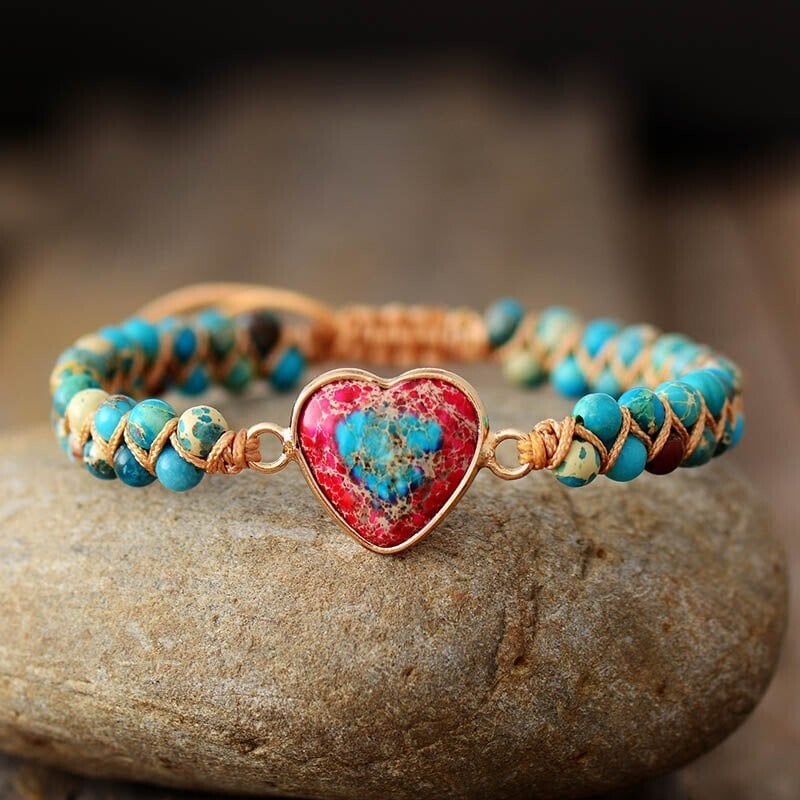 Passionate Heart Jasper Bracelet🎁The best gift for loved ones💕 - Image 7