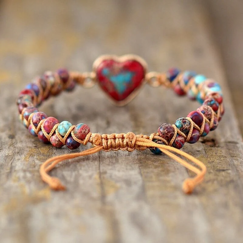 Passionate Heart Jasper Bracelet🎁The best gift for loved ones💕 - Image 9