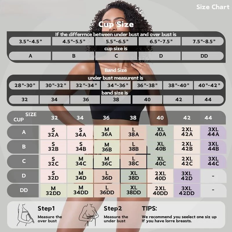 Womens Comfortable Wireless Bras - Buy 1, Get 1 Free (2-pack) - Image 2