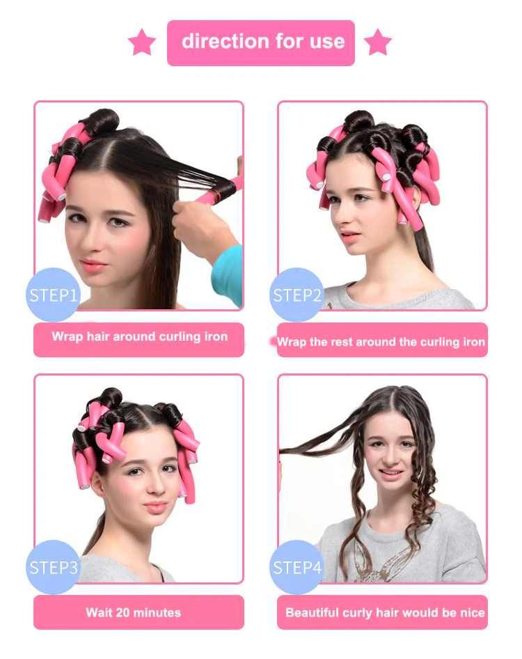 🎁(Black Friday Sale 47% Off)-Soft Foam Heatless Hair Wand Curls - Image 7