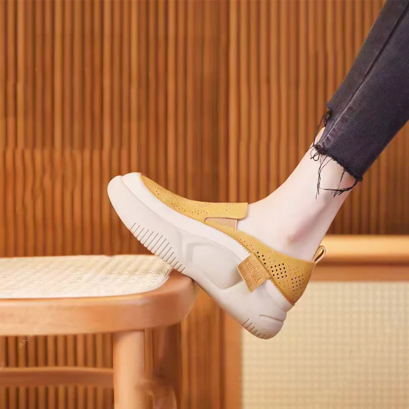 Women's Breathable Soft Sole Slip Shoes - Image 3
