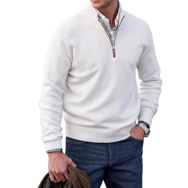 ✨Today's Deal - Men's Cashmere Zipper Basic Sweater (Buy 2 Free Shipping)😍 - Image 10