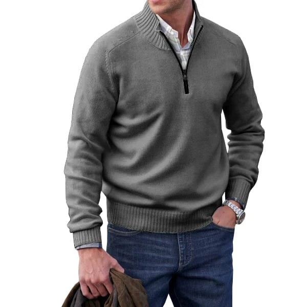 ✨Today's Deal - Men's Cashmere Zipper Basic Sweater (Buy 2 Free Shipping)😍 - Image 11