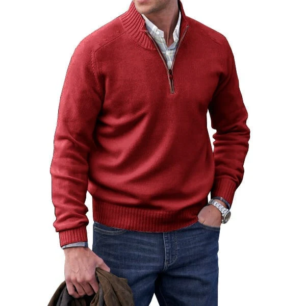 ✨Today's Deal - Men's Cashmere Zipper Basic Sweater (Buy 2 Free Shipping)😍 - Image 12