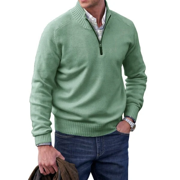 ✨Today's Deal - Men's Cashmere Zipper Basic Sweater (Buy 2 Free Shipping)😍 - Image 14