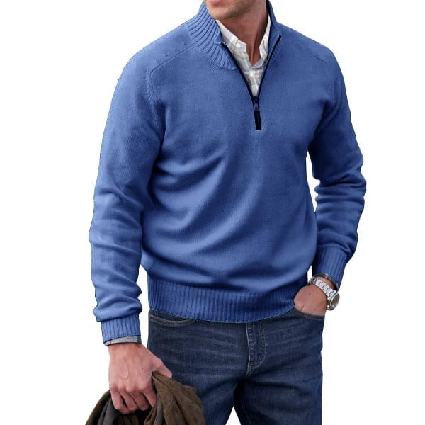 ✨Today's Deal - Men's Cashmere Zipper Basic Sweater (Buy 2 Free Shipping)😍 - Image 6