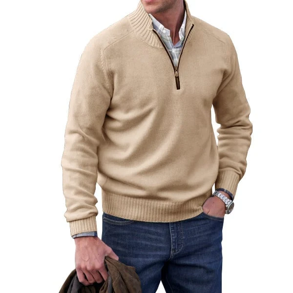 ✨Today's Deal - Men's Cashmere Zipper Basic Sweater (Buy 2 Free Shipping)😍 - Image 7
