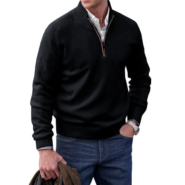 ✨Today's Deal - Men's Cashmere Zipper Basic Sweater (Buy 2 Free Shipping)😍 - Image 9