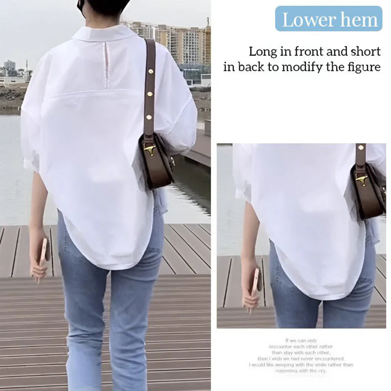 🔥Hot sale: Buy one get one free! Women's Loose Fit Classic Shirt - Image 8