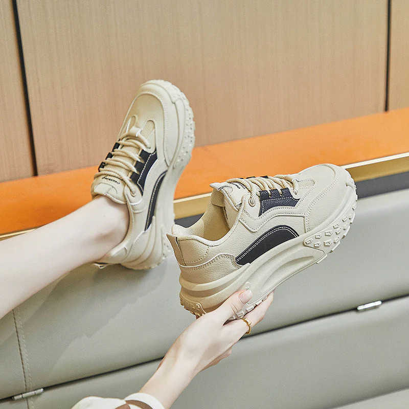 Korean Style Thick-soled Heightened Sneakers - Buy two and get free shipping! - Image 4