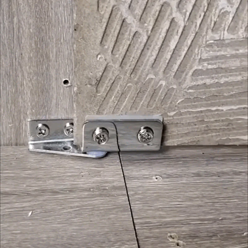 L-shaped rotating glass hinge - Image 4