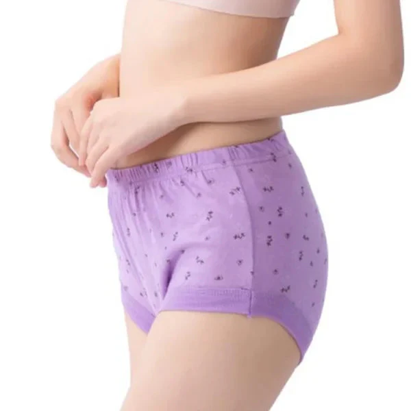 🔥 New High-Waist Ladies Cotton Panties Plus Sizes - Image 4