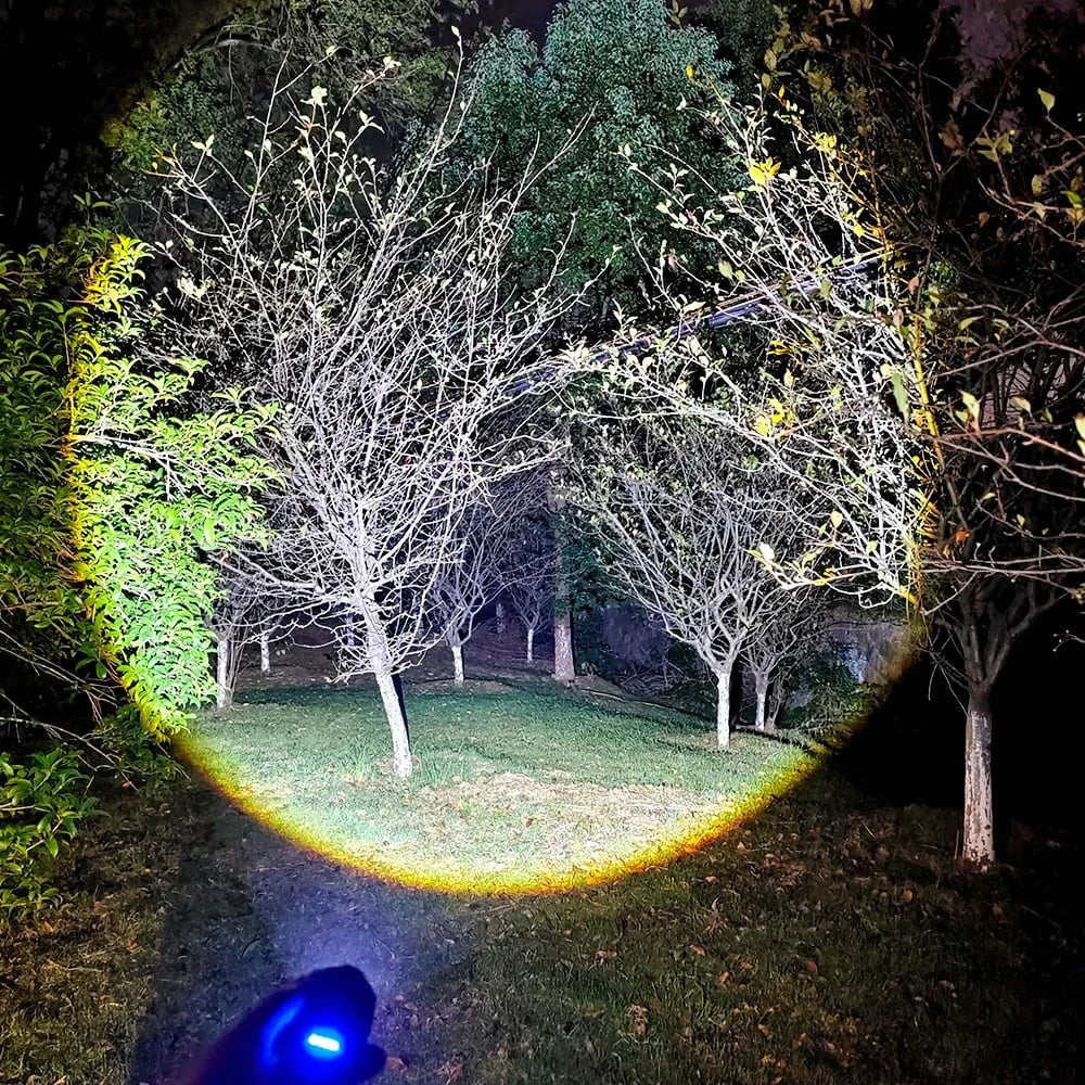 Lantern White 24W LED Flashlight Zoom High Power LED Flashlight - Image 6