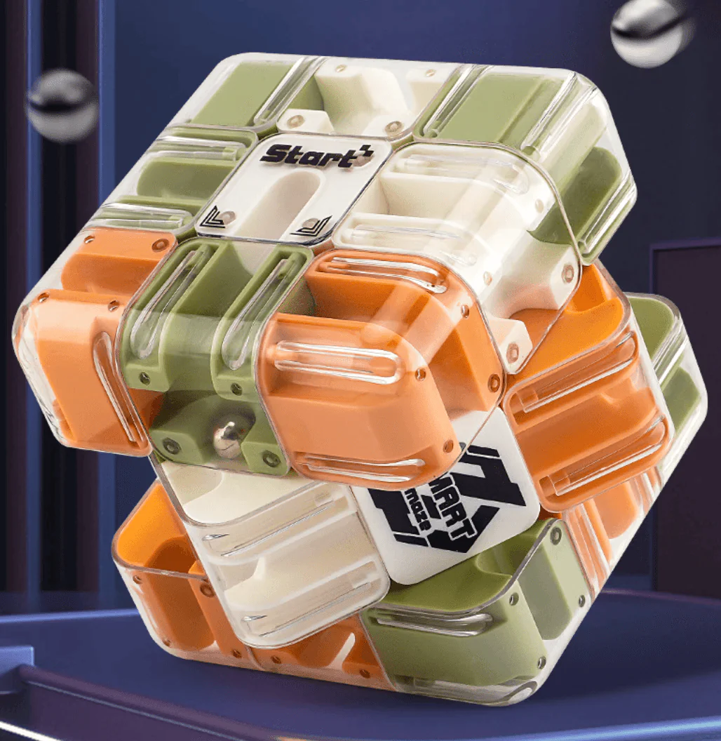 Large Labyrinth 3D Puzzle Maze Cube - Engaging Brain Teaser Toy - Image 3