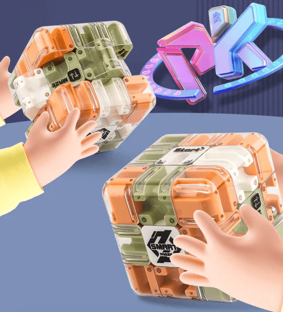 Large Labyrinth 3D Puzzle Maze Cube - Engaging Brain Teaser Toy - Image 5