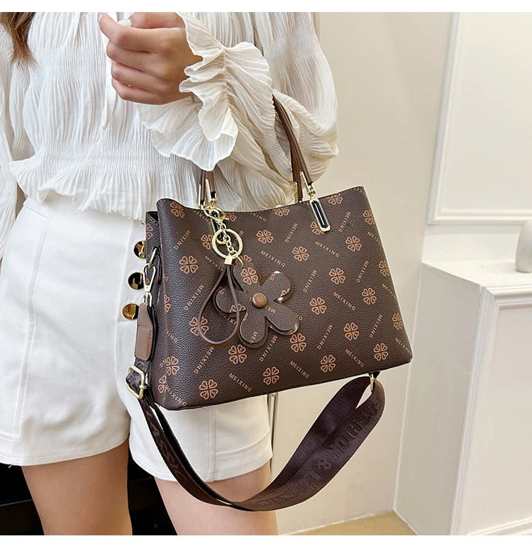 👜Leather Tote Bag Retro Backpack - Image 2