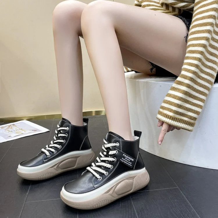 🔥Women's High Top Thick Sole Martin Boots🔥Buy 2 Get Free Shipping - Image 5