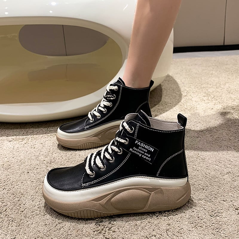 🔥Promotion 49% OFF🔥Women's High Top Thick Sole Martin Boots - Image 10