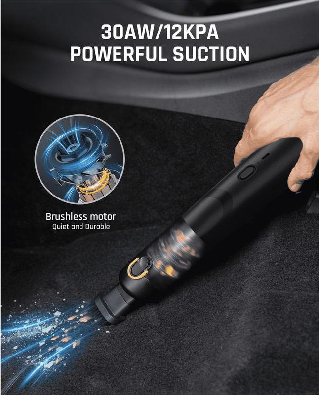 🔥🔥🔥V8 Mate Cordless Car Vacuum High Power, 12000Pa/30AW - Buy two and get free shipping! - Image 2