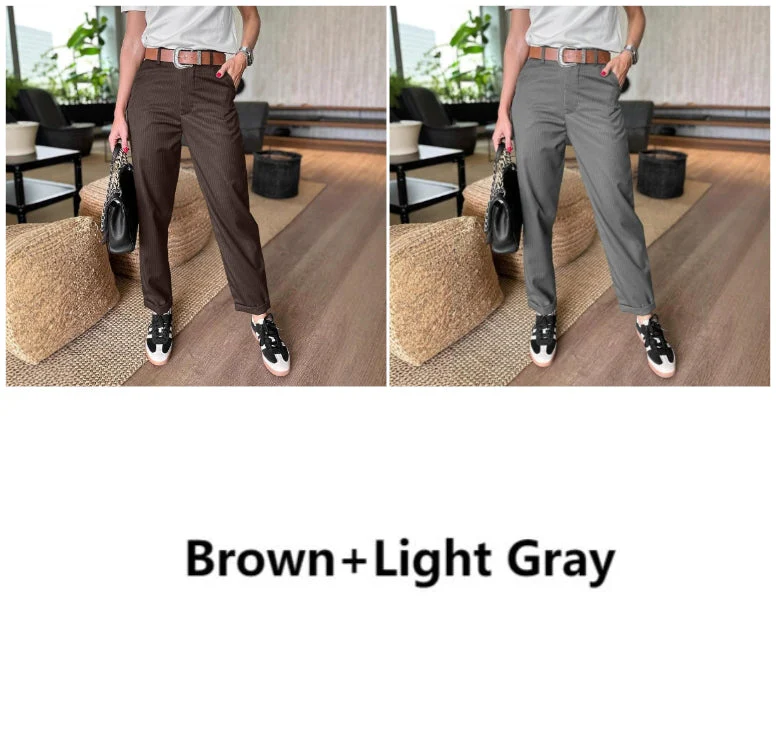 🔥Women's High Waist Casual Straight Blazer Pants🍃 - Image 6