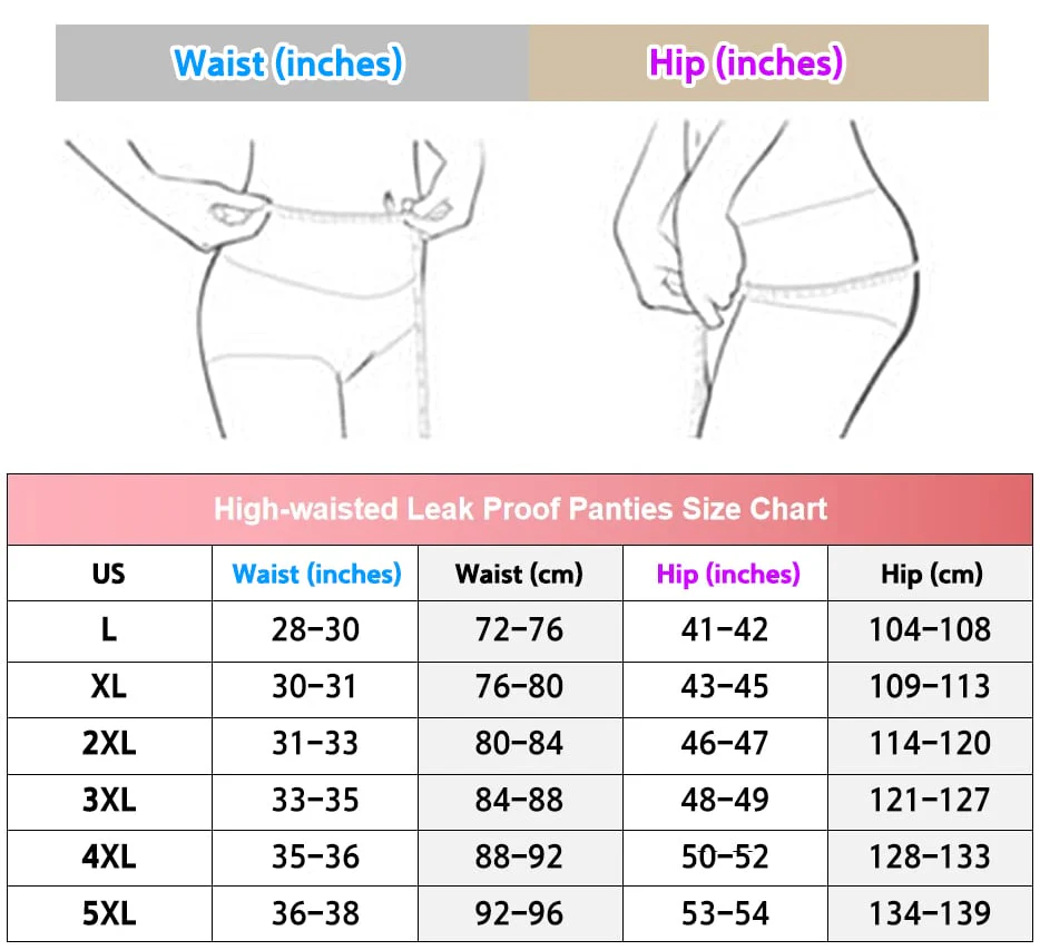 🔥HOT SALE🔥 - High-waisted Leak Proof Panties✨[Buy 1 get 1 free, 2-pack] - Image 2