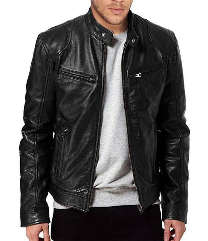 Men's Leather Jacket. - Image 5