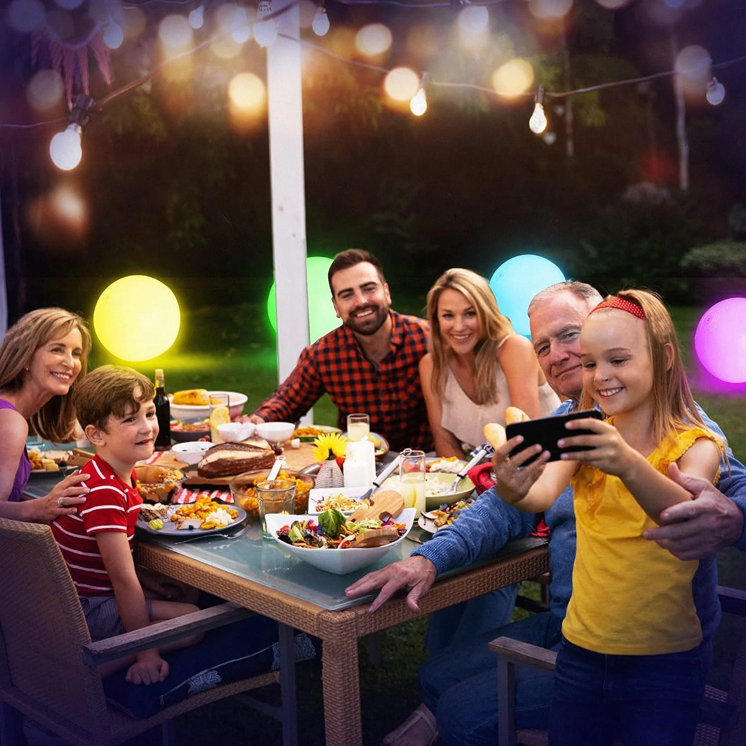 Pool Decoration🎉LED Light 16 Colors Luminous Beach Ball - Image 12