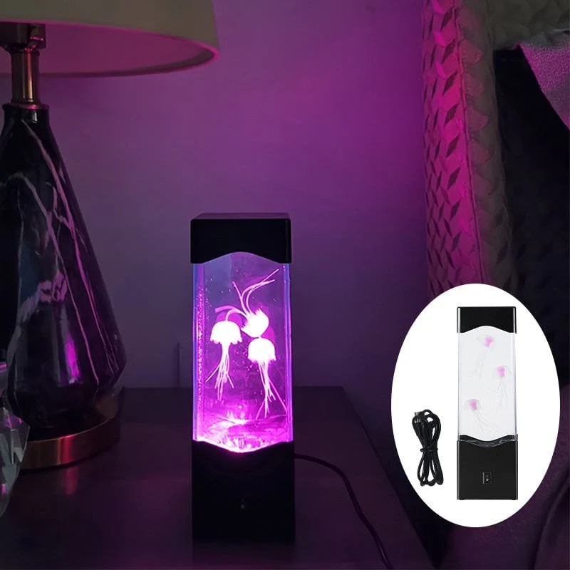 🔥Summer Hot Sale Promotion-49% OFF✨-Multicolor Jellyfish Lava Lamp - Image 3
