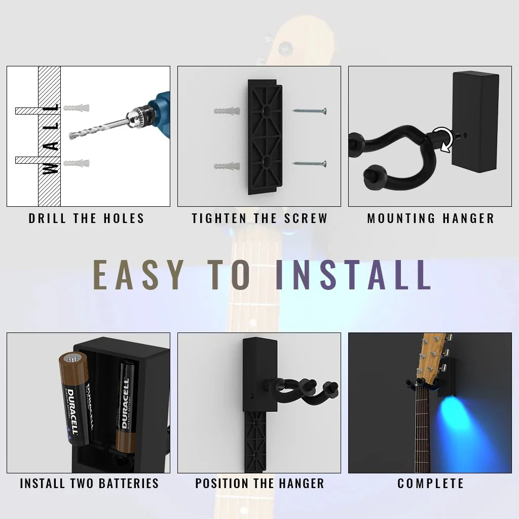 🎁Summer Exclusive 49% OFF⏳LED Guitar Stand🎸 - Image 3