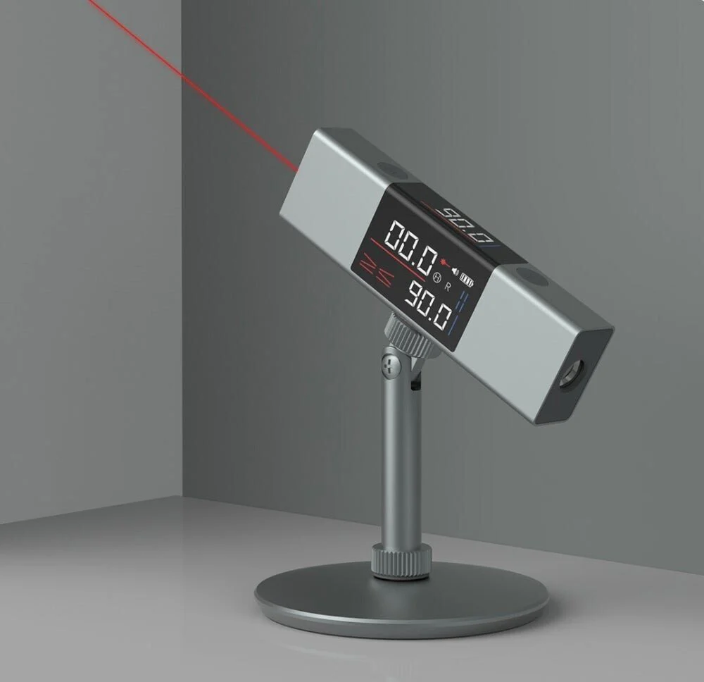 2024 New LED Screen Dual Laser Digital Protractor With Tripod-Free Shipping