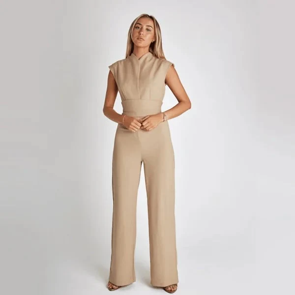 â¨SALE 40% OFFâ¨Women's Sleeveless Wide-Leg Jumpsuit - Image 10