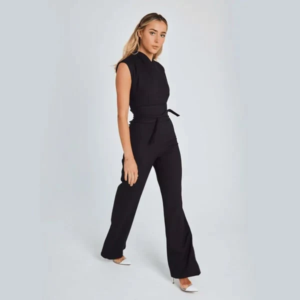 â¨SALE 40% OFFâ¨Women's Sleeveless Wide-Leg Jumpsuit - Image 4