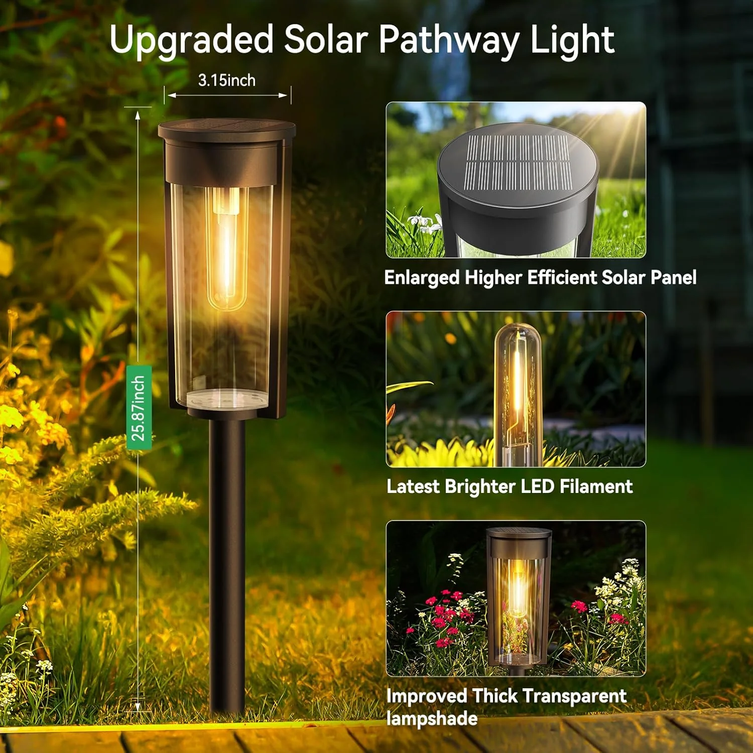 ✨Solar Pathway Lights