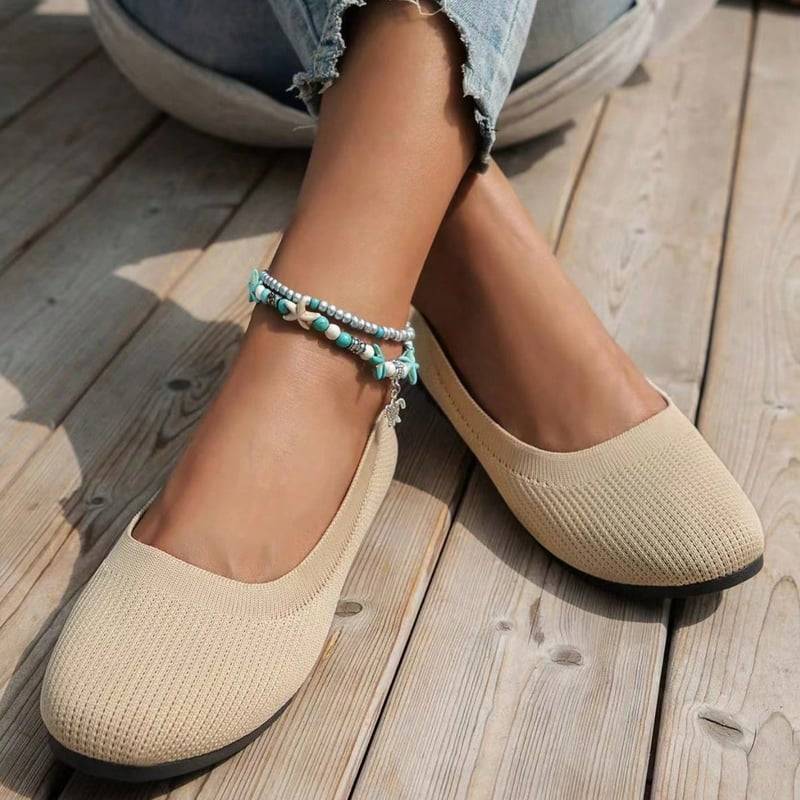 š Lightweight Square-Toe V-Cut Flats - Image 7